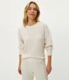 Michael Stars Keri Thermal Pullover In Neutral