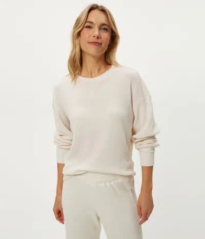 Michael Stars Keri Thermal Pullover In Neutral