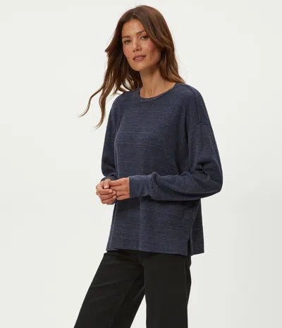 Michael Stars Keri Thermal Pullover In Red