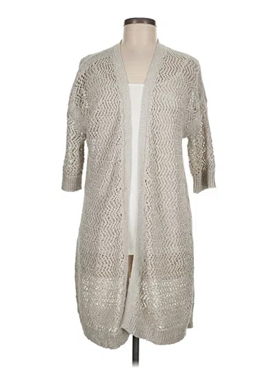 Pre-owned Michael Stars Kimono In Silver