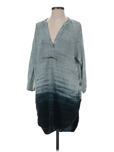 Pre-owned Michael Stars Kimono In Teal