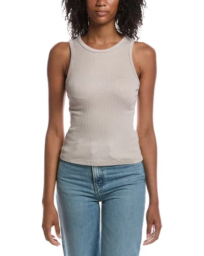 Michael Stars Kira Easy Tank Top In Gray