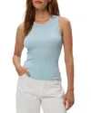 Michael Stars Kira Crinkle Tank In Blue
