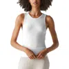 Michael Stars Kira Crinkle Tank In White
