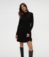 Michael Stars Kit Mini Dress In Black