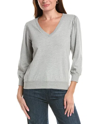 Michael Stars Kit Sweatshirt In Gray