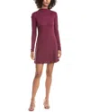 Michael Stars Kit Swing Dress In Burgundy