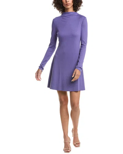 Michael Stars Kit Swing Dress In Purple