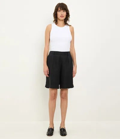 Michael Stars Lacey Linen Short In Black