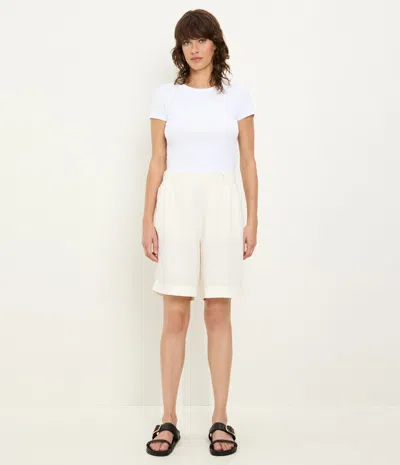 Michael Stars Lacey Linen Short In Multi
