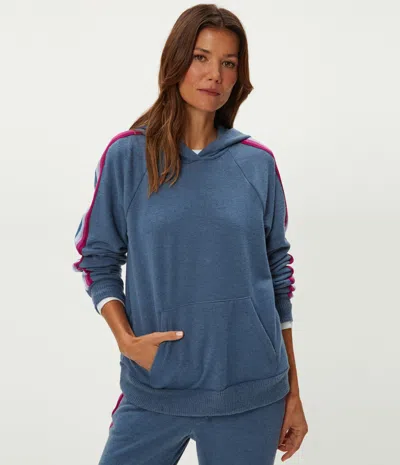 Michael Stars Latoya Hoodie In Blue
