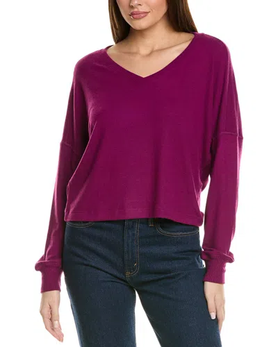 Michael Stars Lauren Relaxed Fit Easy T-shirt In Red