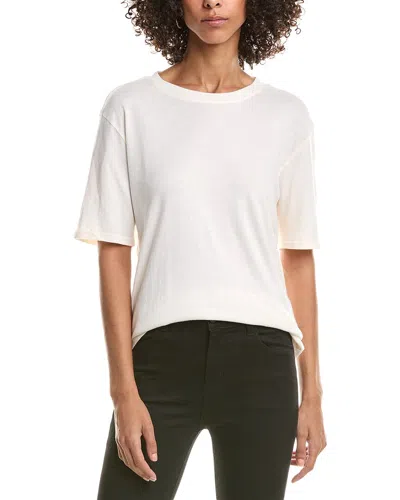 Michael Stars Lauren Relaxed Fit Easy T-shirt In White