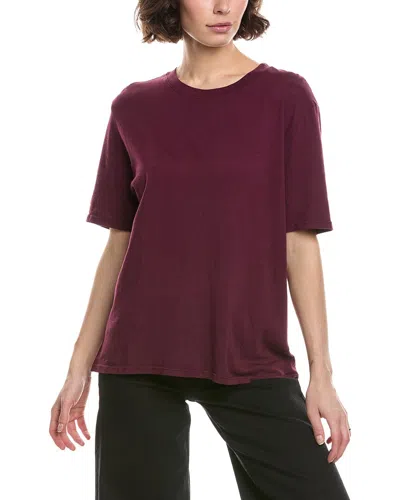 Michael Stars Lauren Relaxed Fit Easy T-shirt In Burgundy