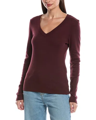 Michael Stars Layla T-shirt In Purple