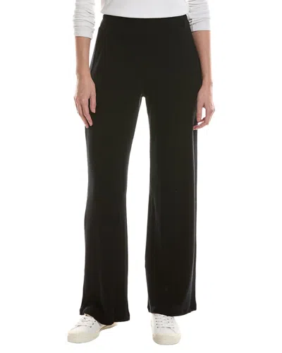 Michael Stars Leann Straight Rib Pant In Black