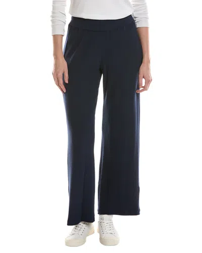 Michael Stars Leann Straight Rib Pant In Blue