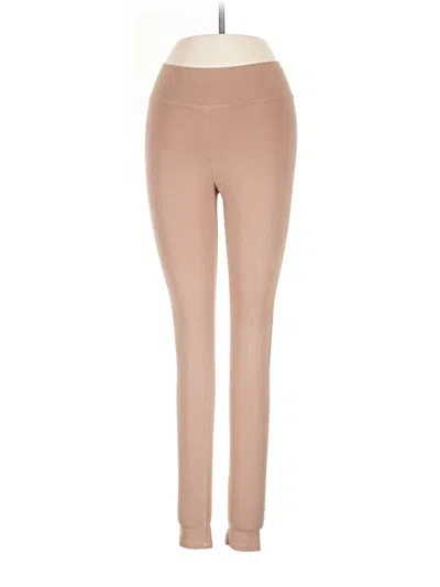 Pre-owned Michael Stars Leggings In Tan