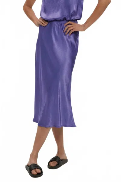 Michael Stars Leila Bias Cut Skirt In Moonlit In Multi