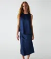 Michael Stars Leila Bias Midi Skirt In Berrywood