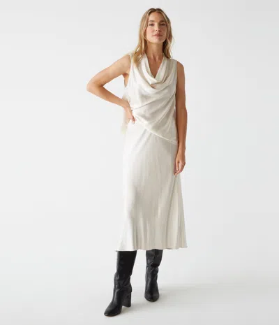 Michael Stars Leila Bias Midi Skirt In Cement