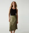 Michael Stars Leila Bias Midi Skirt In Dkm
