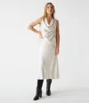 Michael Stars Leila Bias Midi Skirt In Sachet