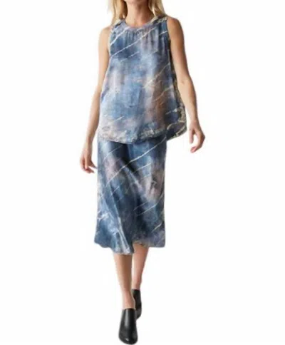 Michael Stars Leila Double Dye Skirt In Nocturnal Combo In Multi