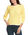 Michael Stars Lenora Sweater In Yellow