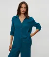 Michael Stars Leo Gauze Button Down Shirt