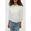 Michael Stars Leonora Puff Sleeve Sweater In White