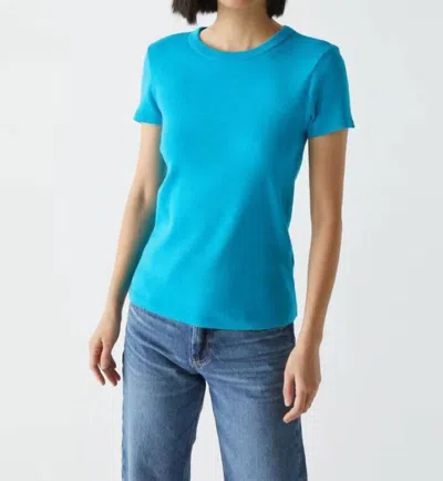 Michael Stars Lexy Tee In Corsica In Blue