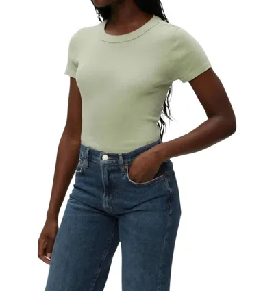 Michael Stars Lexy Tee In Seacrest In Blue