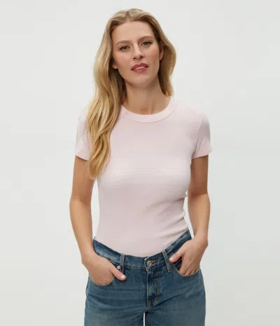 Michael Stars Lexy Tee In Lychee