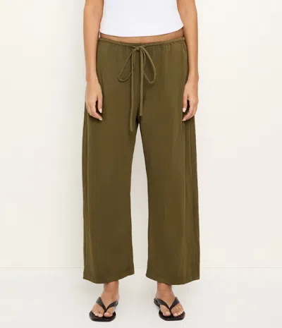 Michael Stars Liana Barrel Pant In Green