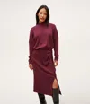 Michael Stars Lila Midi Dress In Beetroot