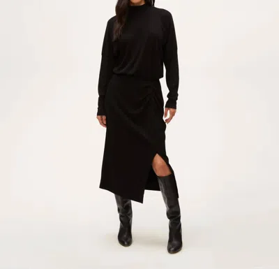 Michael Stars Lila Midi Dress In Black