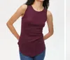Michael Stars Lindsay Tank In Plum In Pink