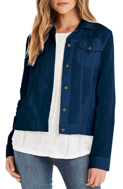 Michael Stars Linen Denim Jacket