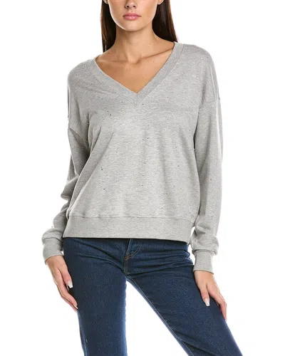 Michael Stars Linnea Sweatshirt In Gray