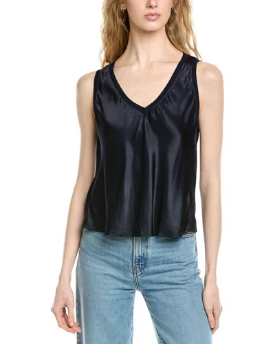 Michael Stars Liz -neck Tank In Blue