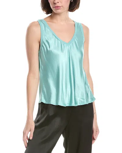 Michael Stars Liz V-neck Tank In Blue