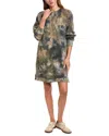 Michael Stars Lolly Sweatshirt Dress In Multi