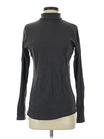 Pre-owned Michael Stars Long Sleeve Turtleneck In Gray