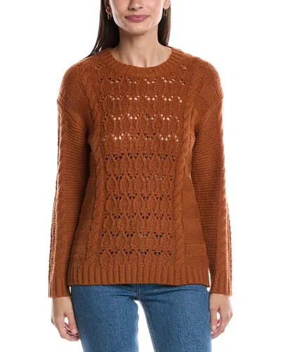 Michael Stars Louisa Sweater In Brown