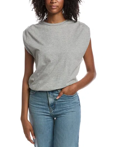 Michael Stars Luca Bubble T Shirt In Gray