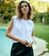 Michael Stars Luca Jersey Bubble Tee