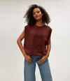 Michael Stars Luca Jersey Bubble Tee