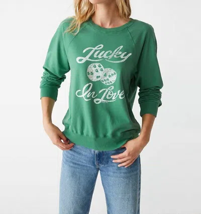 Michael Stars Lucky In Love Sweatshirt In Pal