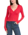 Michael Stars Lyla Cardigan In Red